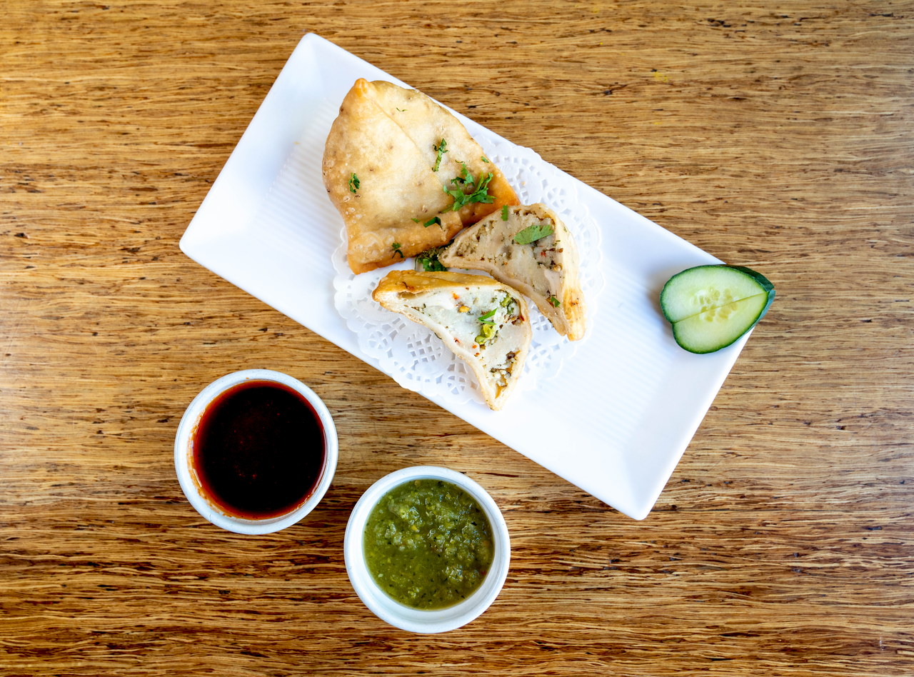 Vegetable Samosas by Chef Sukhchain Singh