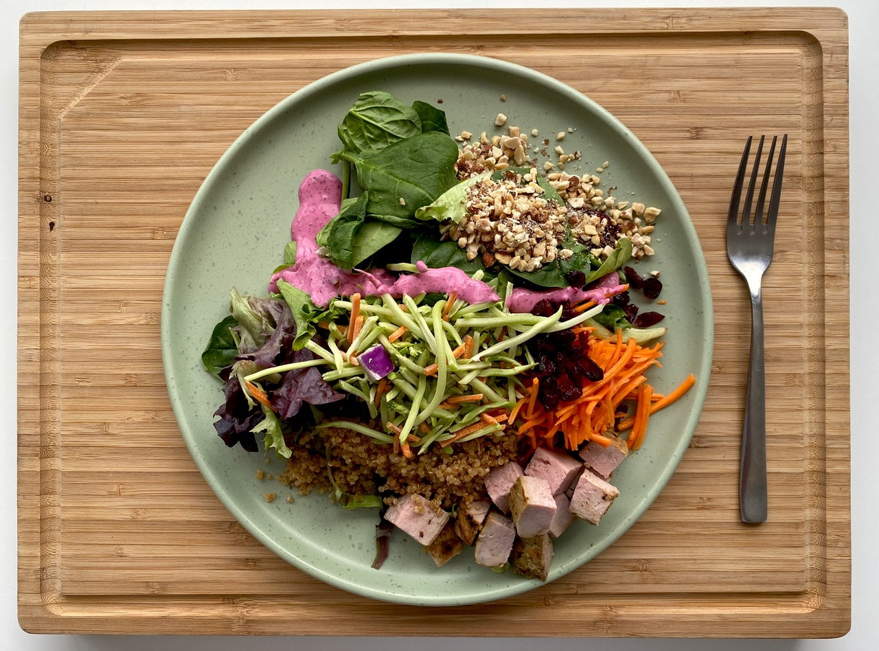 BYO Spiced Quinoa Grain Bowl with Pork Tenderloin by Chef Matt Hunt