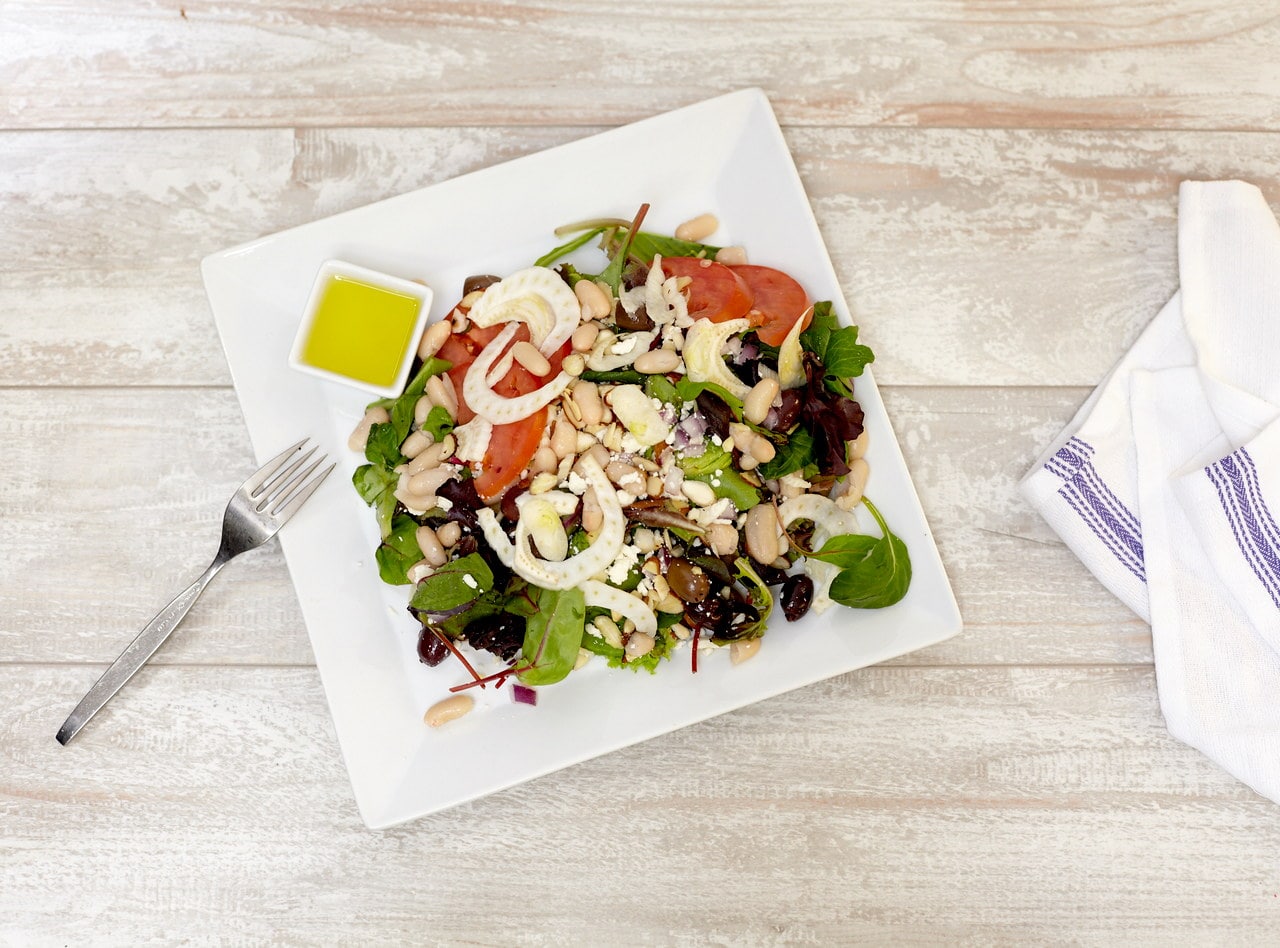 Fennel and Cannellini Bean Salad with Lemon Vinaigrette by Chef Lilly Gjekmarkaj