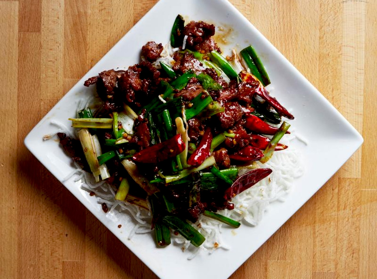 Mongolian Beef Boxed Lunch by Uptown China