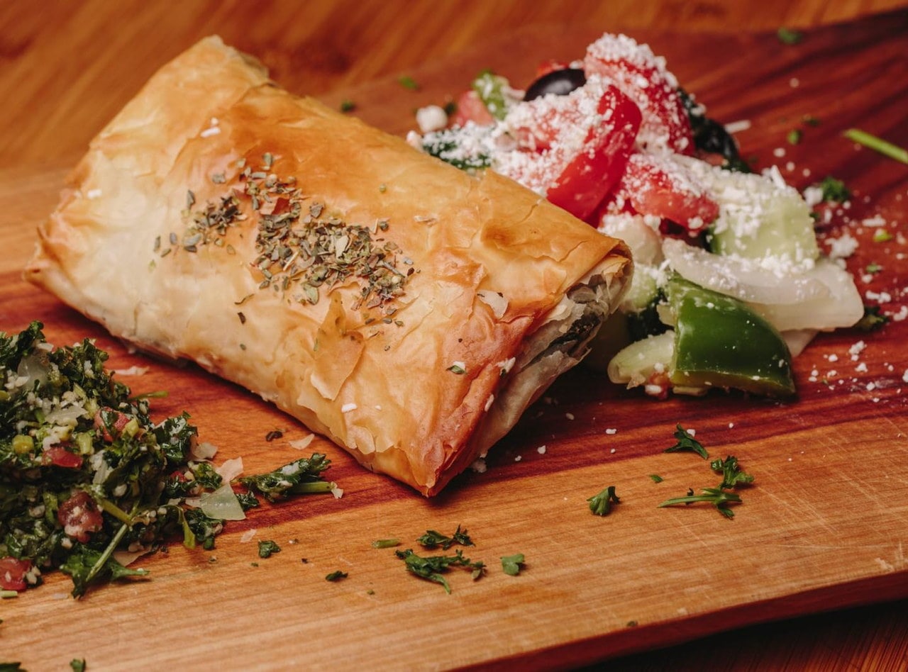 Spinach Pie by Chef Hisham Wattar