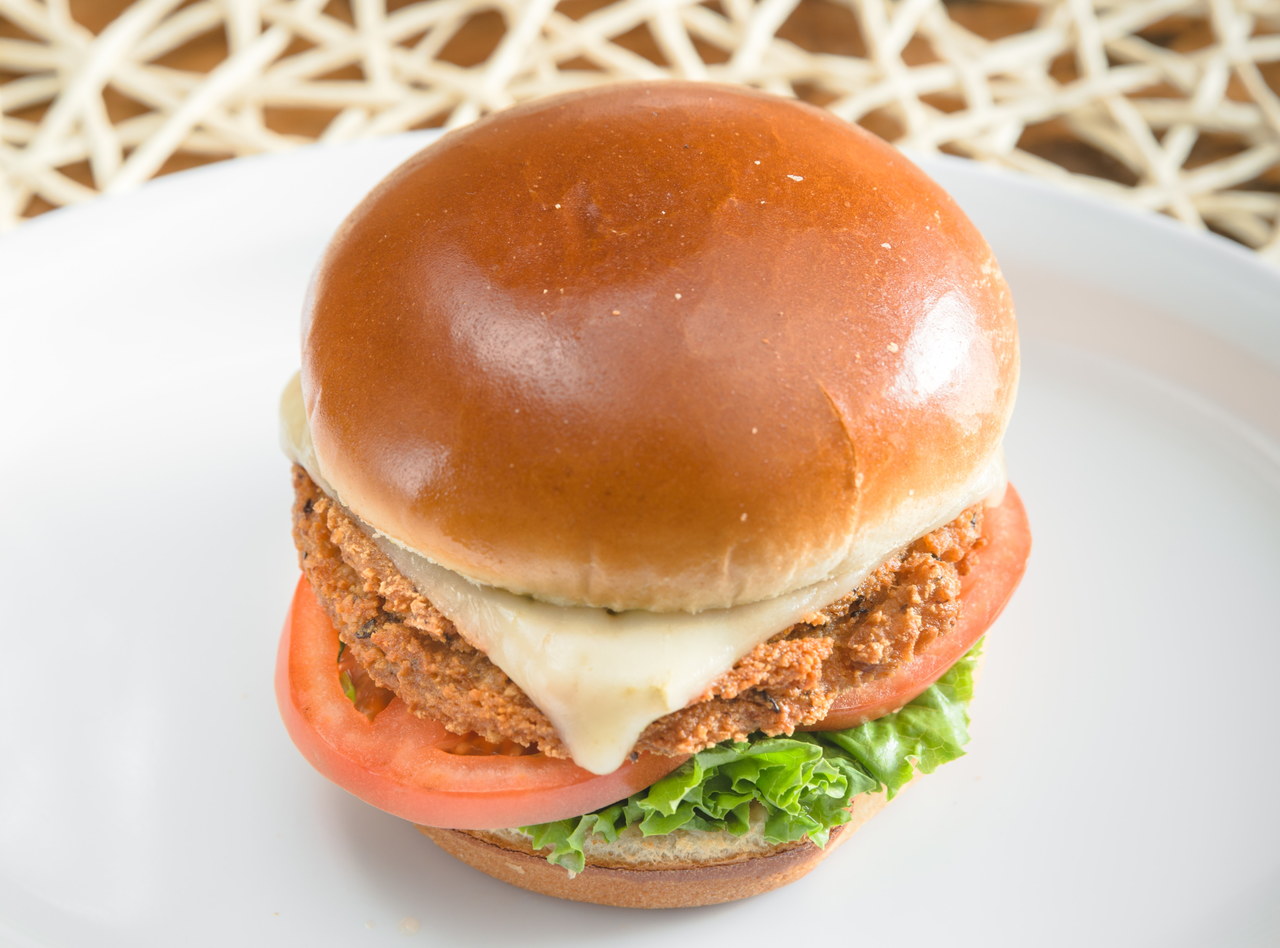 Veggie Burger Boxed Lunch by Chef Suren Shrestha