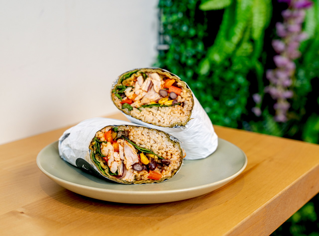 Nick's Wrap with Tofu by Chef Pablo & Judith