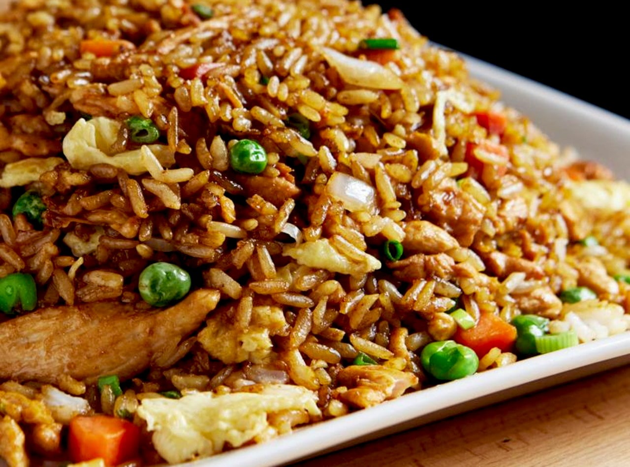 House Fried Rice with Beef by Uptown China