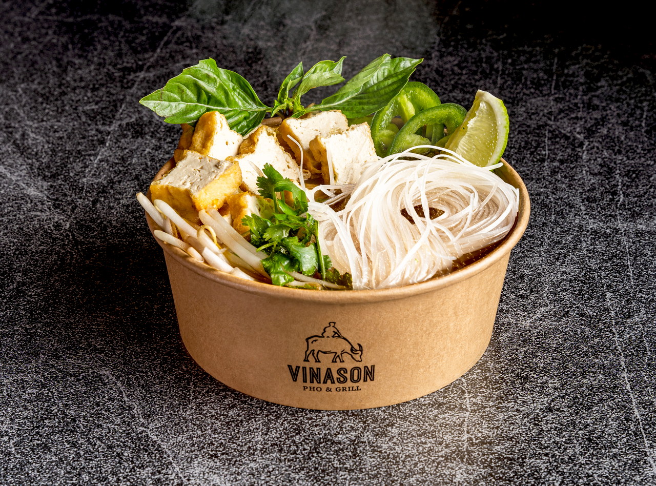 Vegan Tofu Pho Bowl by Vinason Pho Kitchen - SODO