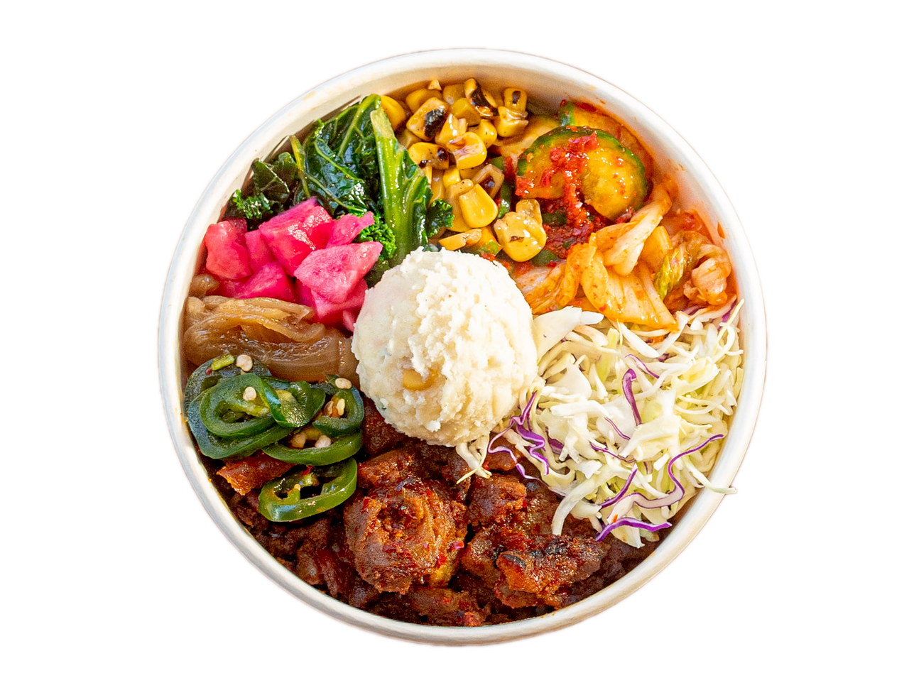 BYO Spicy Pork Bowl by Seoul Bowl