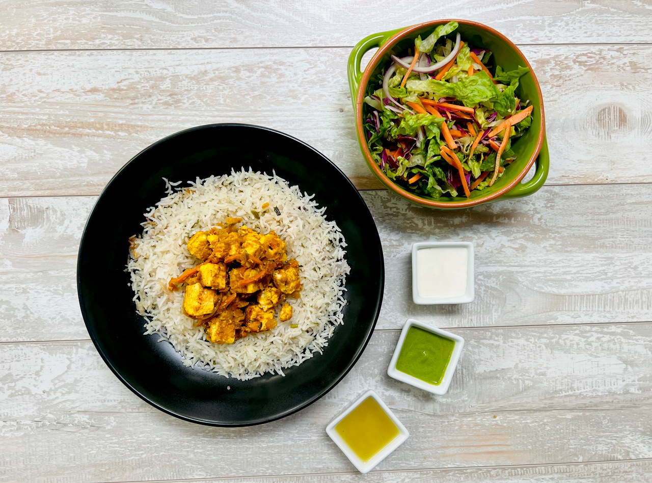 Paneer Masala Bowl Boxed Lunch by Chef Anubha Singh - Bellevue