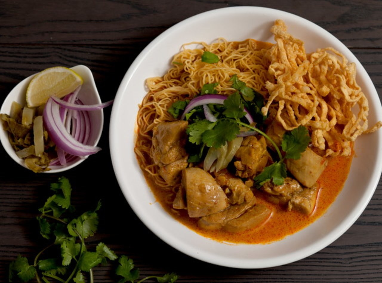 Khao Soi with Chicken by Chef Tanya Jirapol
