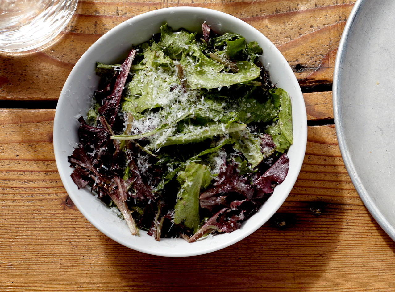 DEPRECATED Garden Greens Salad with Red Wine Vinaigrette by Chef Ethan Stowell