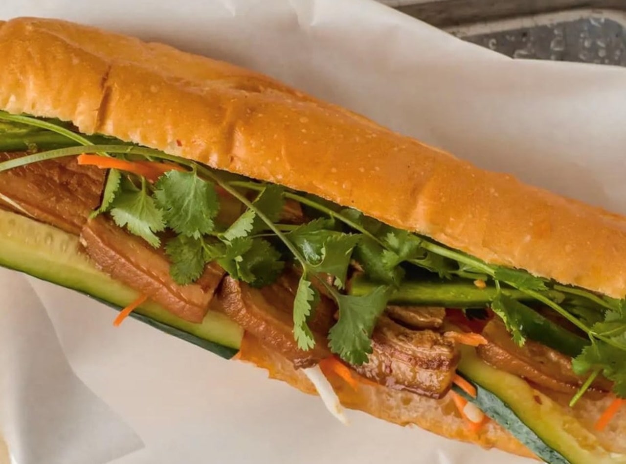 Soy Braised Pork Belly Banh Mi by Chef Paul Nguyen