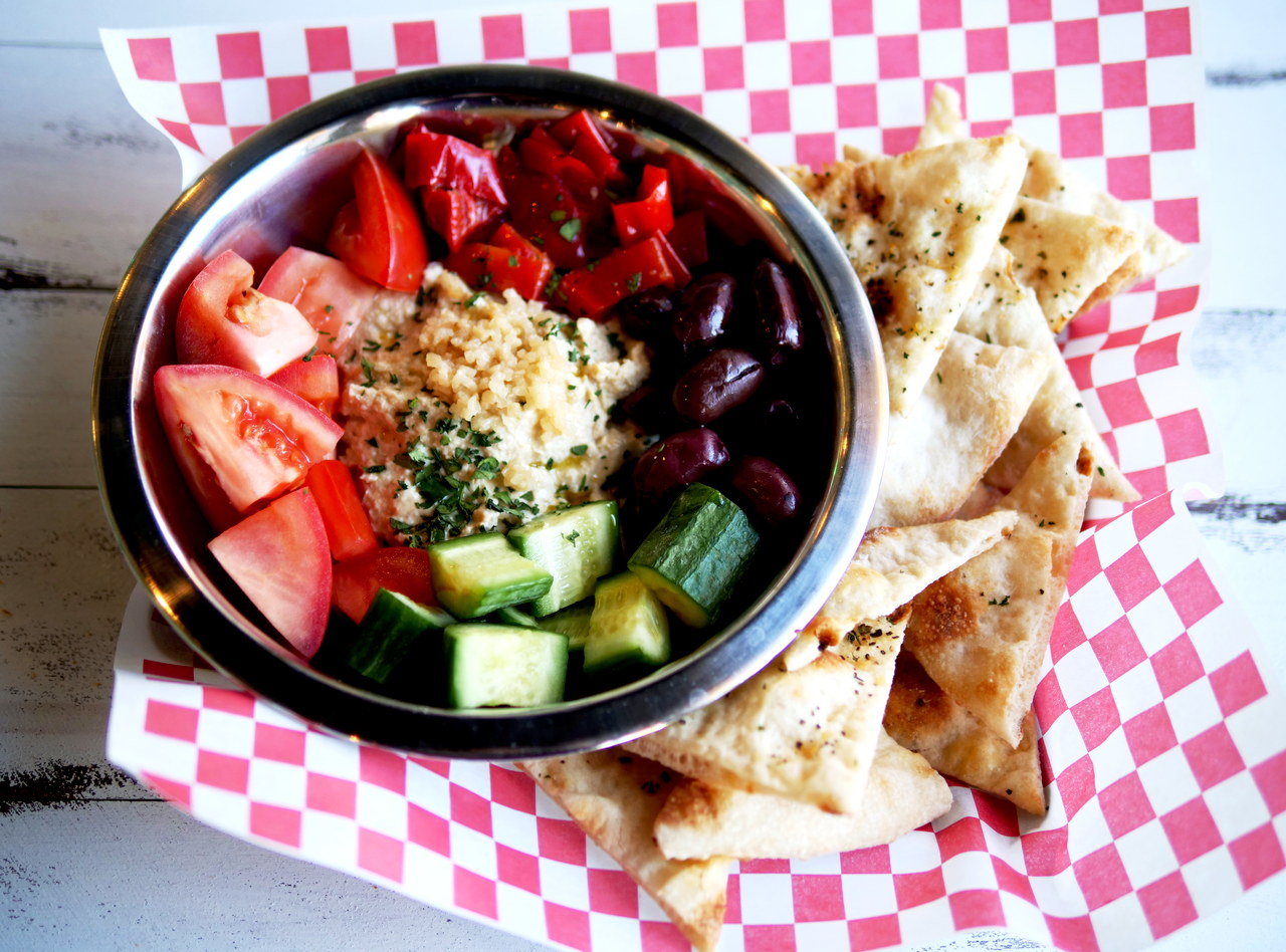 Hummus Platter by Chef Ethan Stowell (FS)