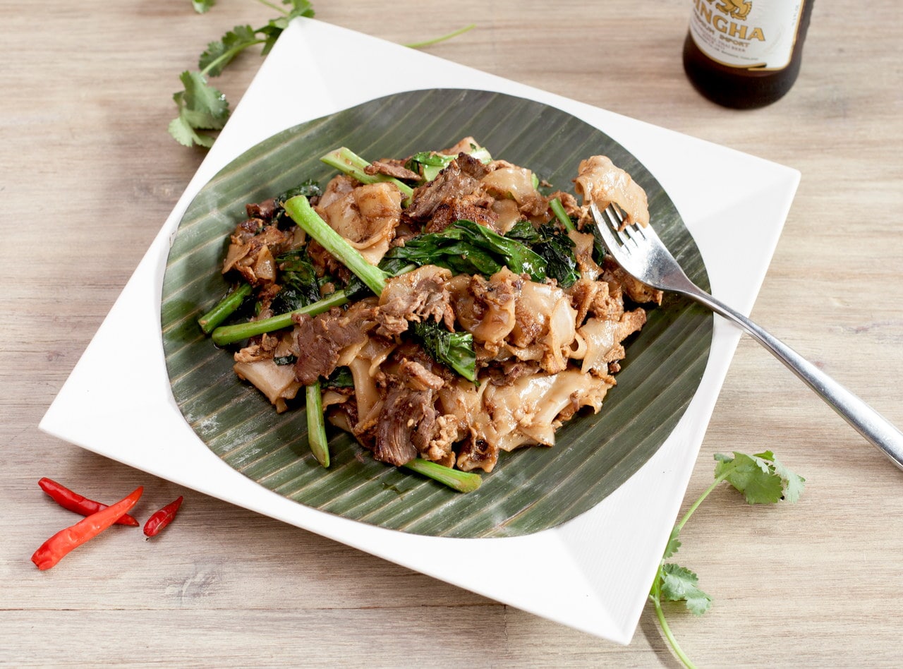 Pad See Ewe Beef by Chef Pik Kookarinrat