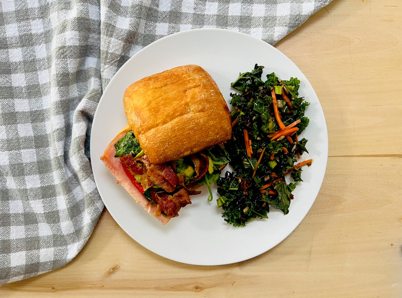 Turkey, Bacon & Avocado Sandwich Boxed Lunch by Chef Mulu Abate