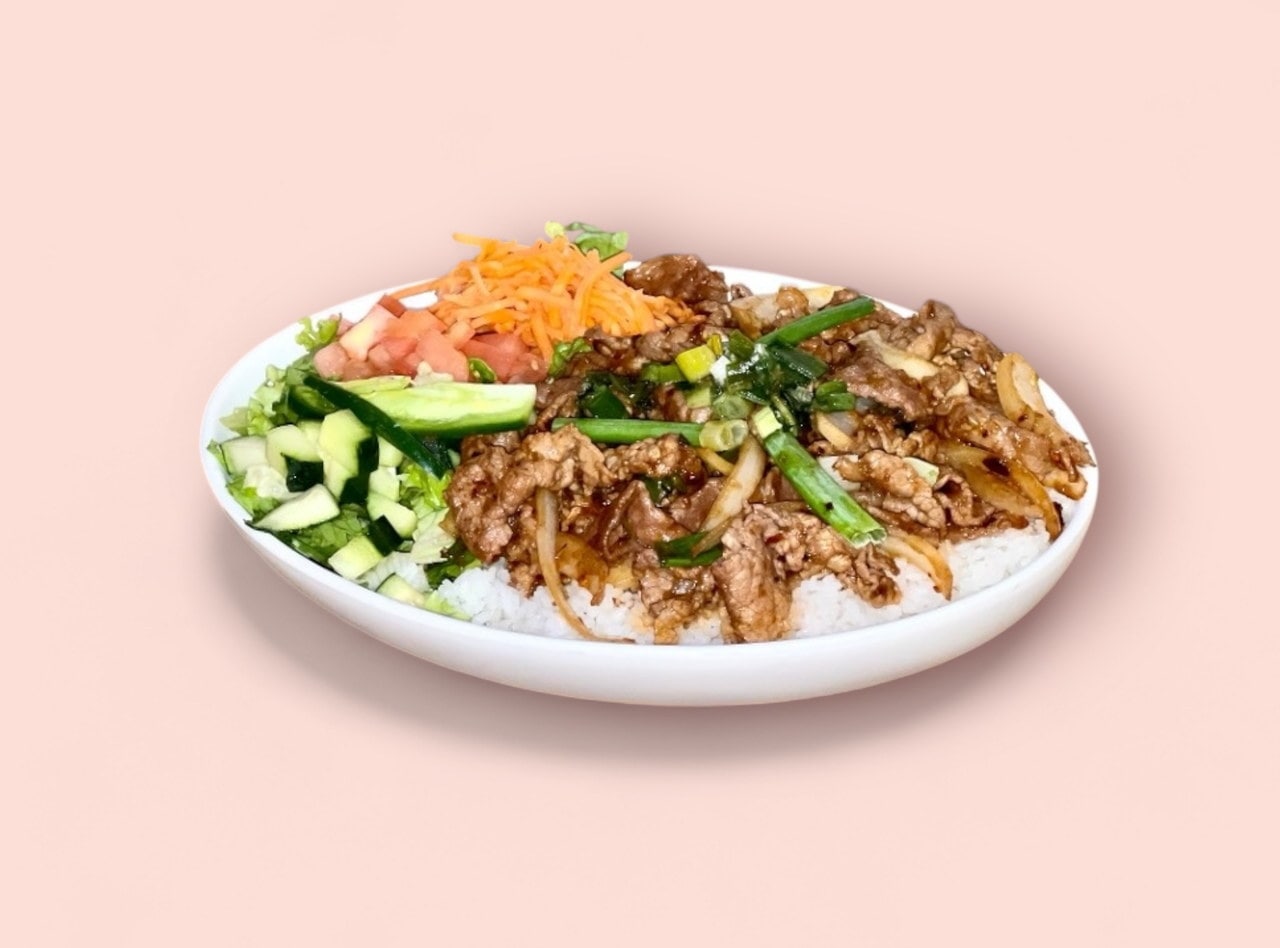 Gluten Free Lemongrass Beef Bowl by Chef Paul Nguyen