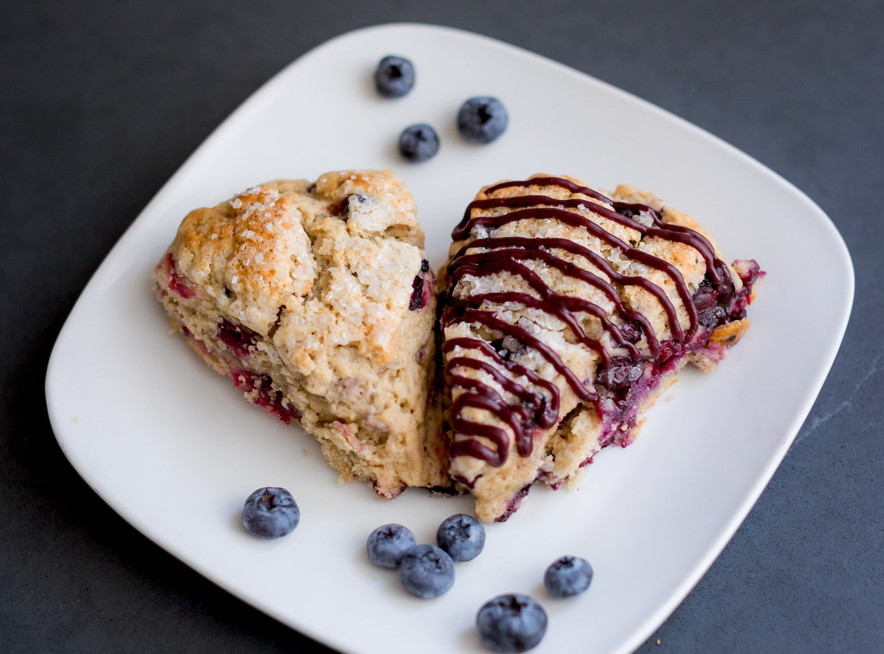 Blueberry Scone by Chef Elizabeth Hameed