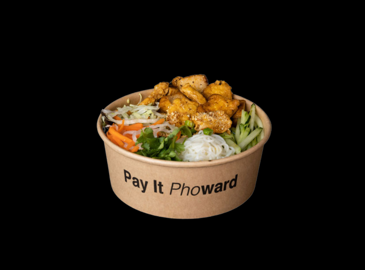 Tofu Vermicelli Bowl Boxed Lunch by Vinason Pho Kitchen - SODO