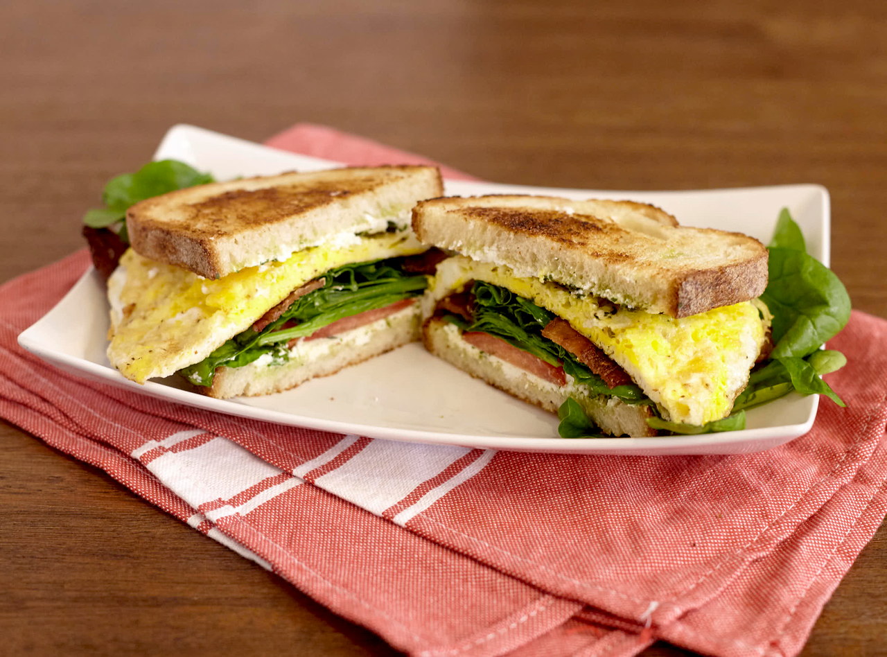 Gluten Free Bacon and Egg Breakfast Sandwich Boxed Lunch by Chef Lilly Gjekmarkaj