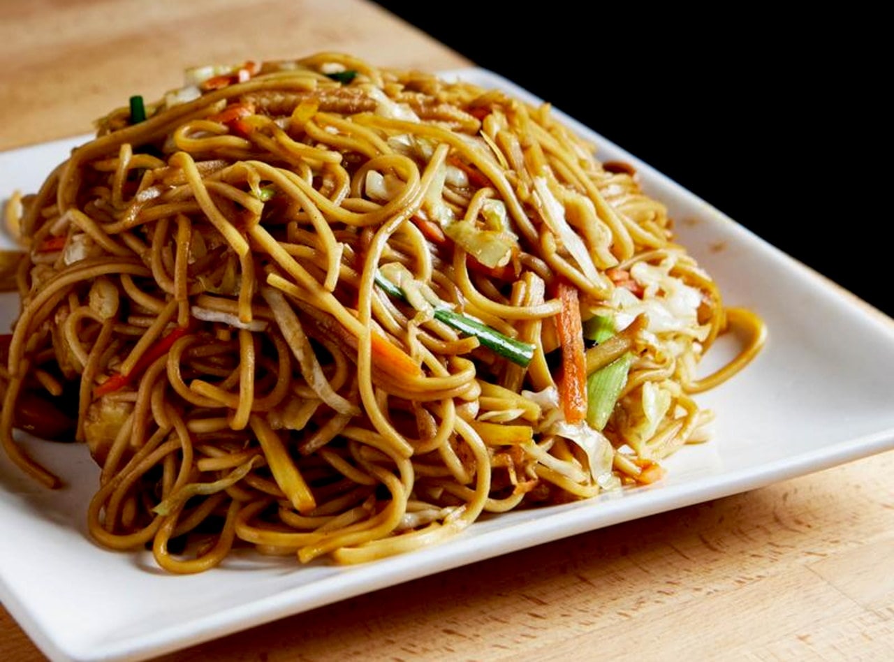 Vegetarian Tofu Lo Mein Boxed Lunch by Uptown China