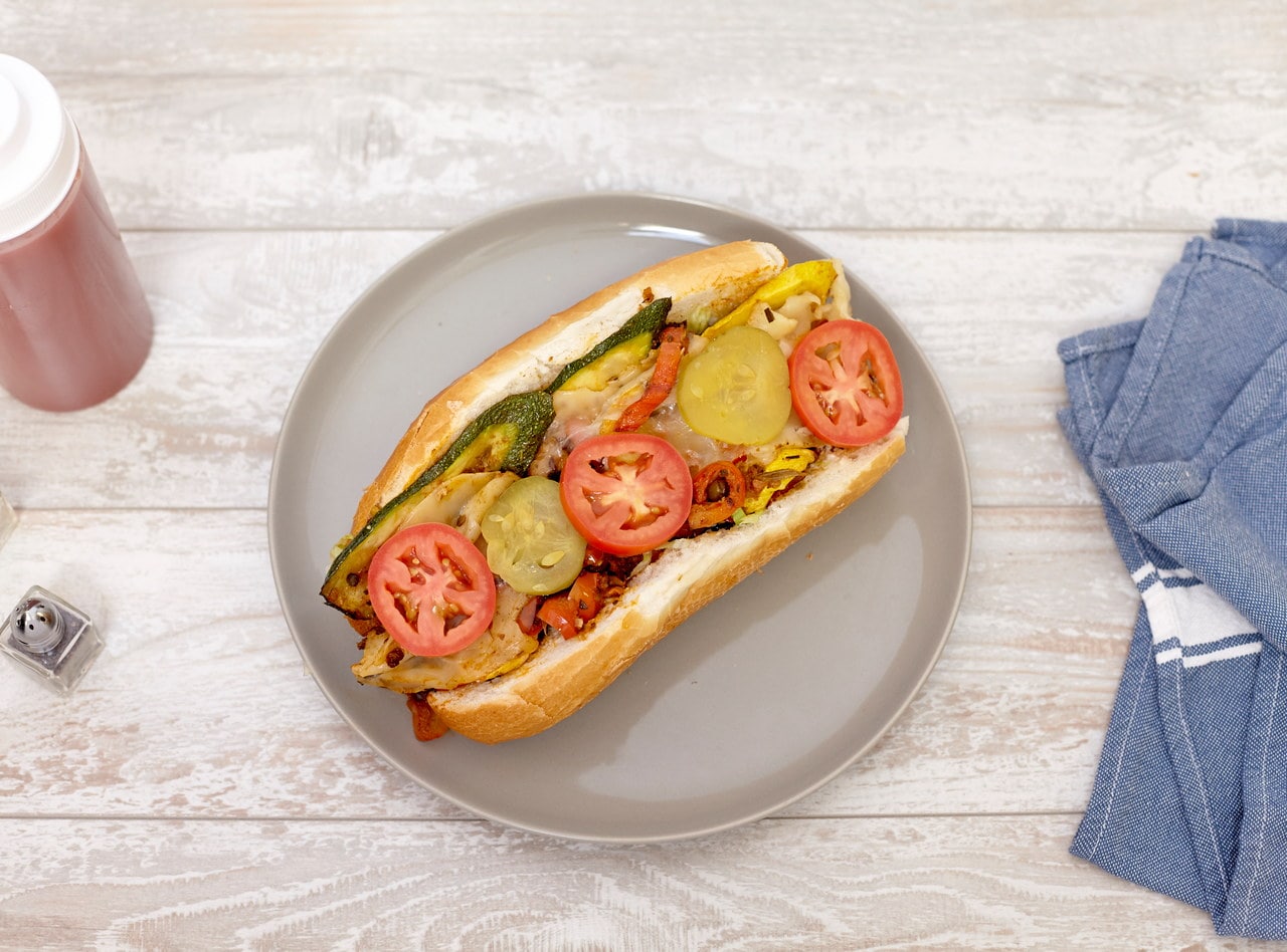 Vegan Po' Boy Boxed Lunch by Chef Jemil Aziz Johnson