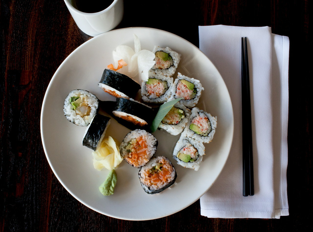 Sushi Roll Platter by Chef Saki Narusaka