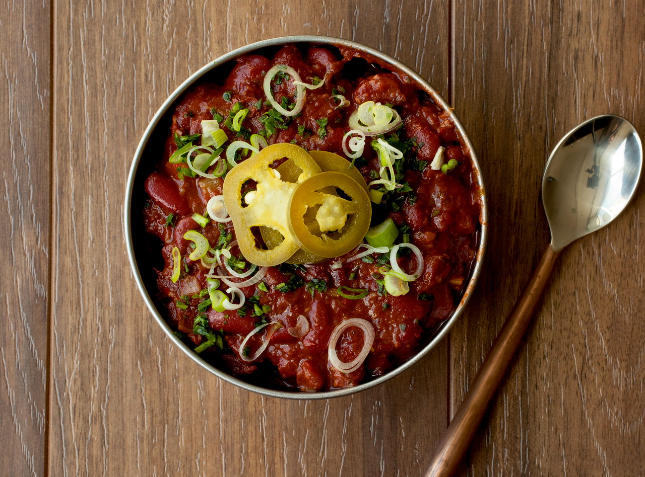 Kidney Bean Chili by Chef Aleks Dimitrijevic