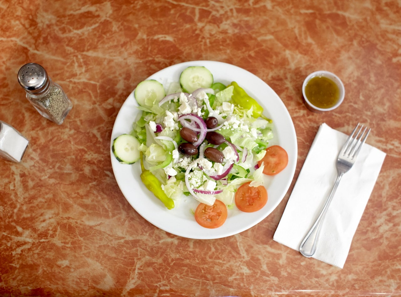 Greek Salad - Half Size by Chef Amir Razzaghi
