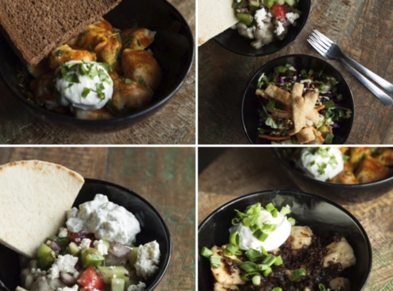 Traditional Vegan & Gluten Free (Potato) Dumpling Plate by Chef Jesse & Ripe Catering Team