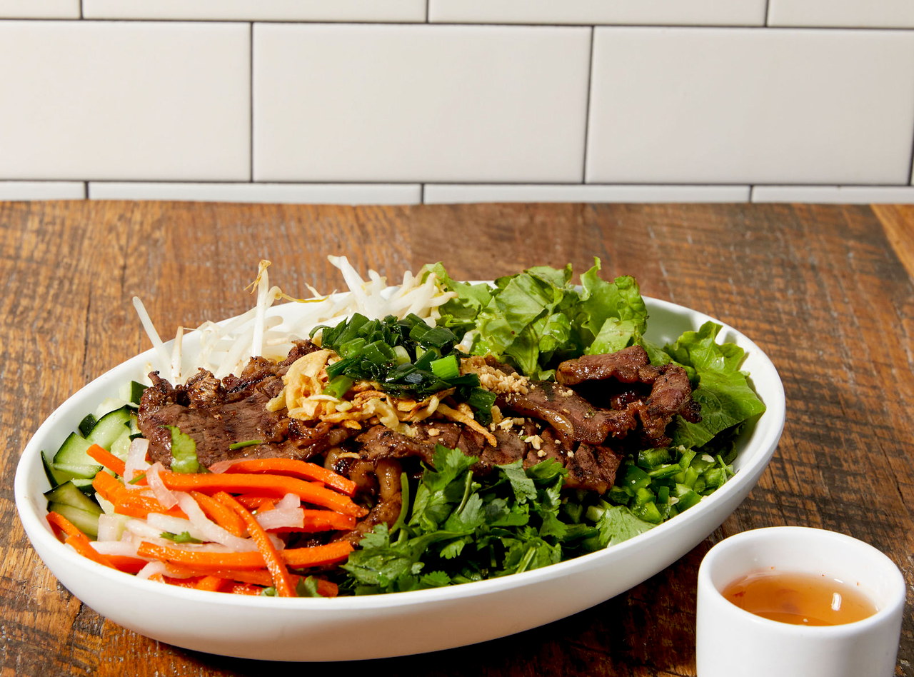 Grilled Ribeye Vermicelli Bowl Boxed Lunch by Chef Paul Nguyen
