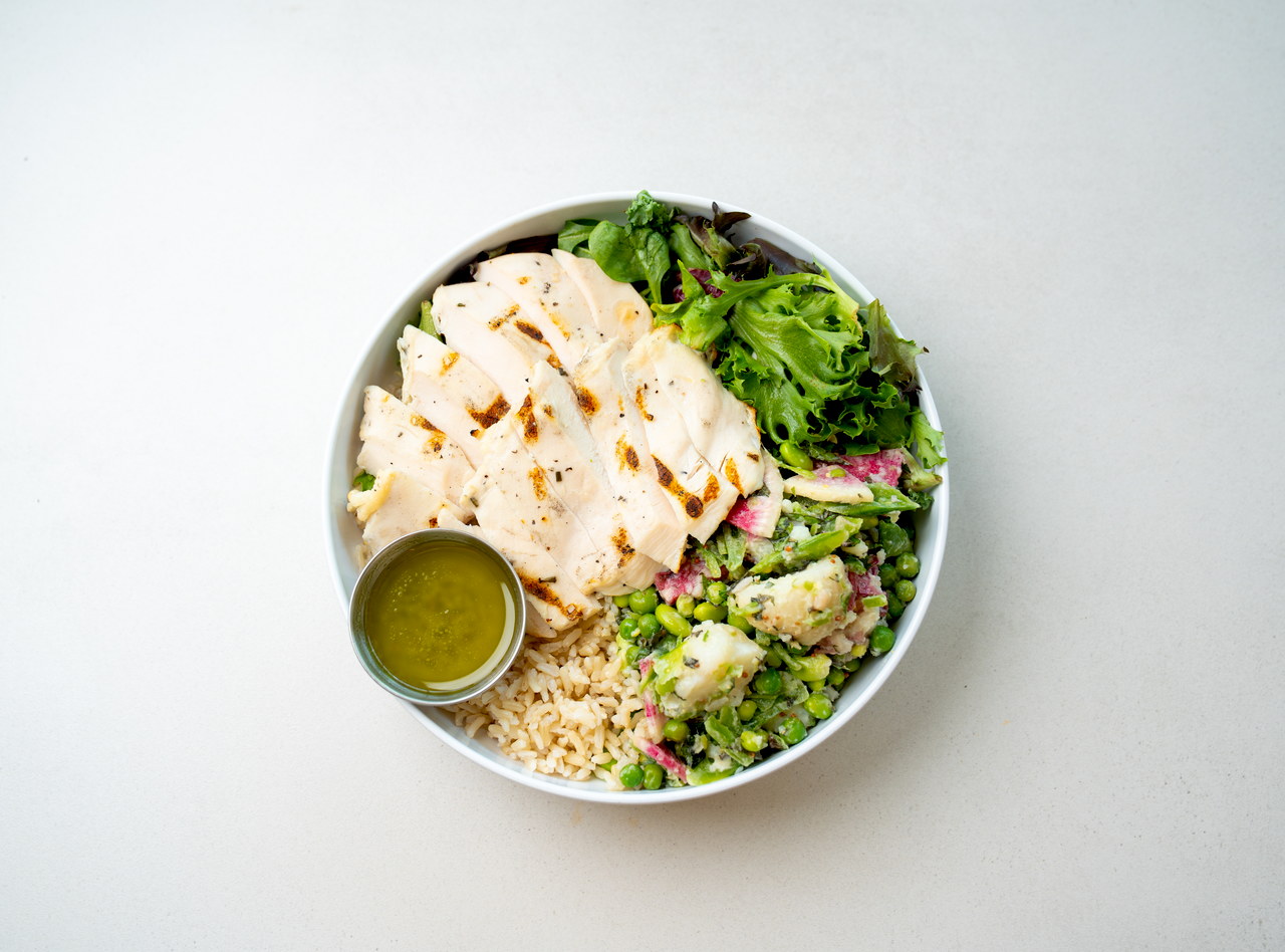 Rosemary Chicken Bowl by Chef Harper Moll