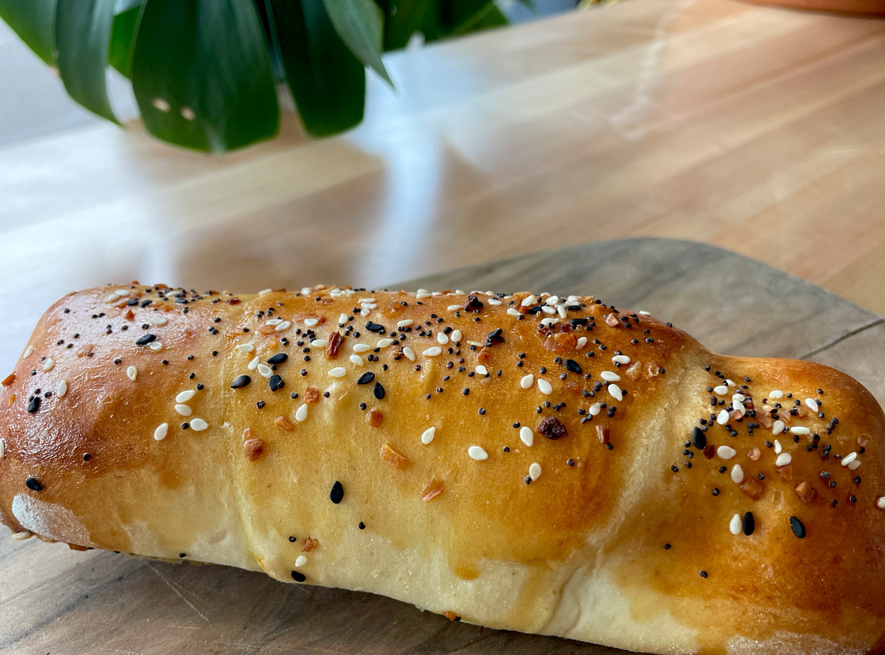 Bite-Size Vegan Seattle Dog Piroshki by Chef Aly Anderson