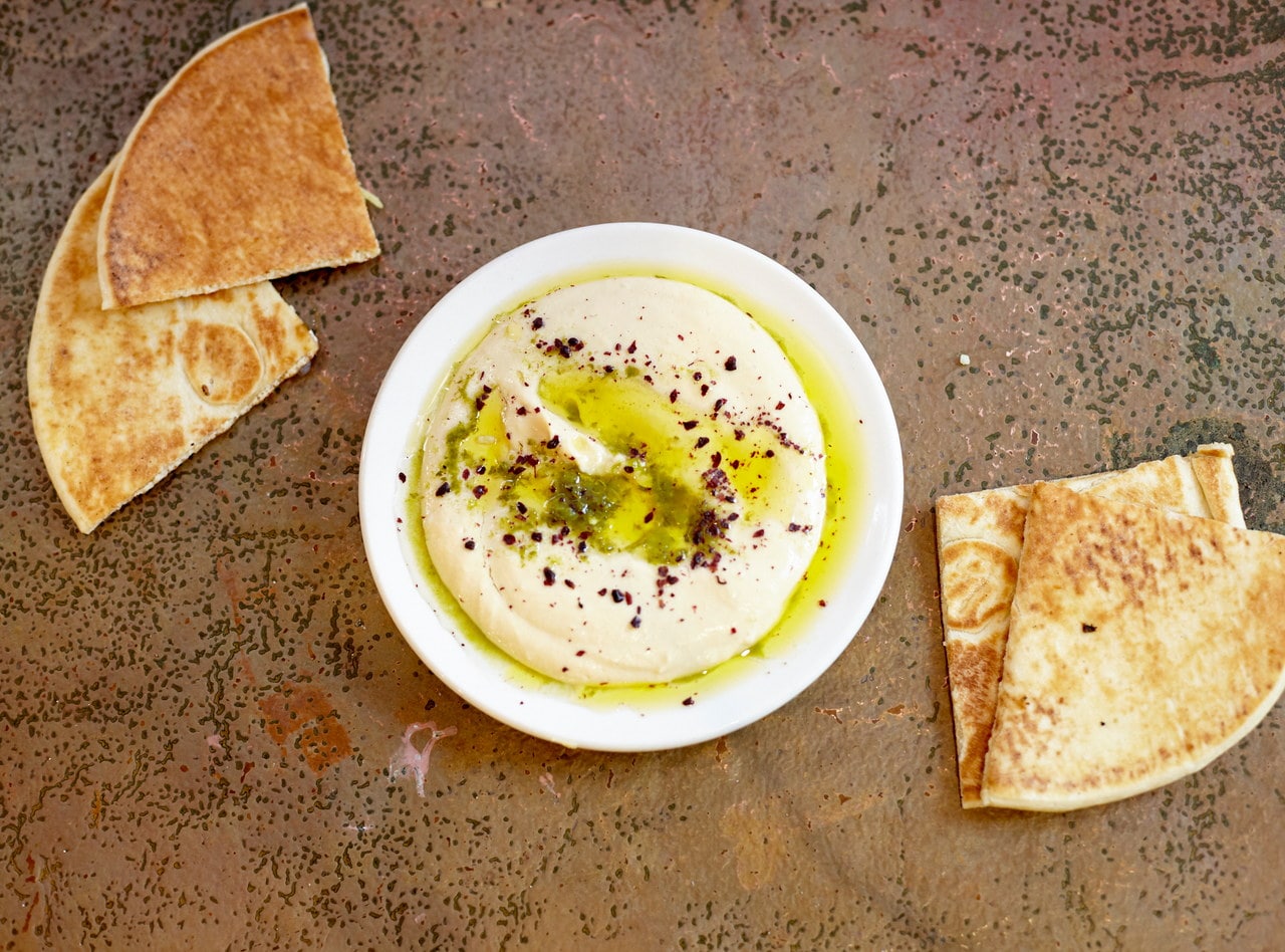 Hummus and Pita by Chef Salam Ibrahim