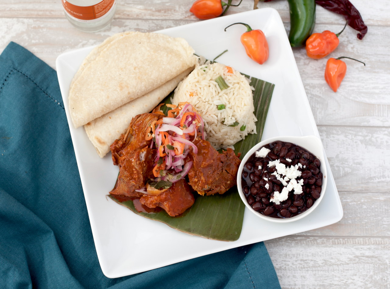 Slow Roasted Mayan Pork by Chef Frankie Morales - Cocina