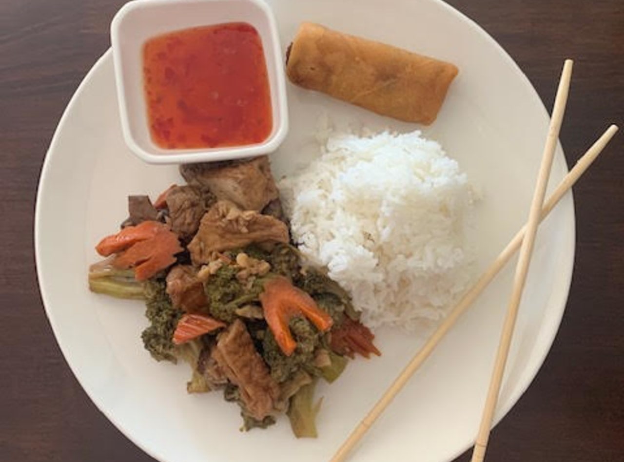 Tofu and Broccoli Combo Boxed Lunch by Chef Suwat Piyathanawiwat