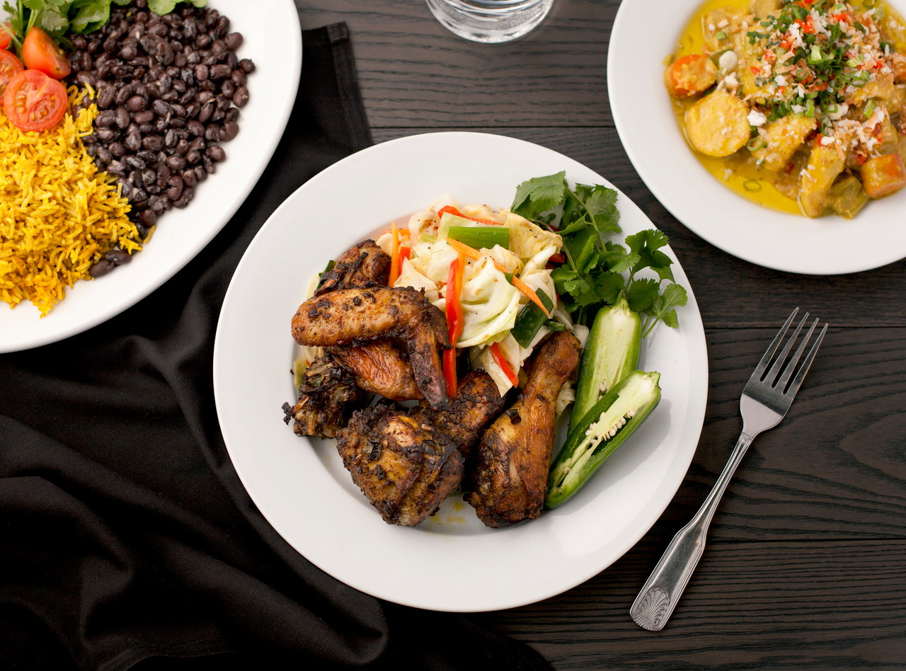 Jamaican Jerk Chicken Lunch by Chef Aaron Andrews
