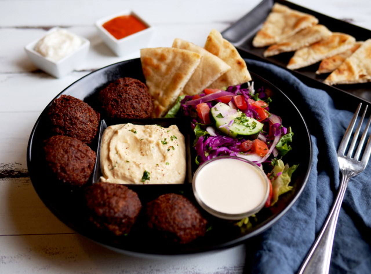 Falafel Plate Boxed Lunch by Chef Jood Elasmar